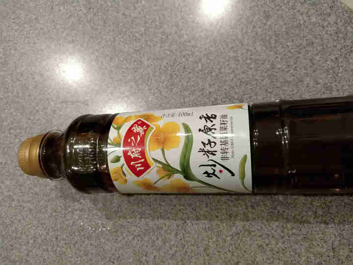 川府之翼 食用油 非转基因 火炒小榨 原香菜籽油400ml怎么样，好用吗，口碑，心得，评价，试用报告,第2张