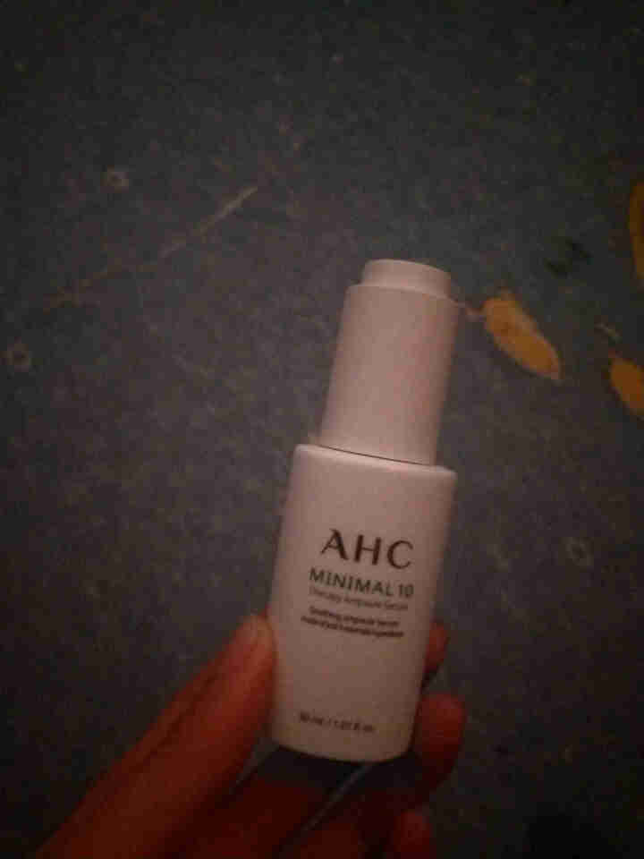 AHC MINIMAL10 老虎草修护安瓶精华 30ml 至简修护系列怎么样，好用吗，口碑，心得，评价，试用报告,第4张