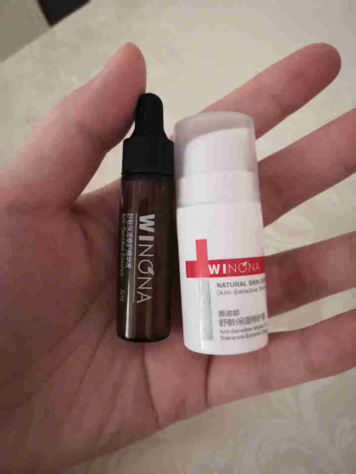 薇诺娜（WINONA）敏肌修护小魔盒【特护霜5g+舒敏精华5ml】怎么样，好用吗，口碑，心得，评价，试用报告,第4张