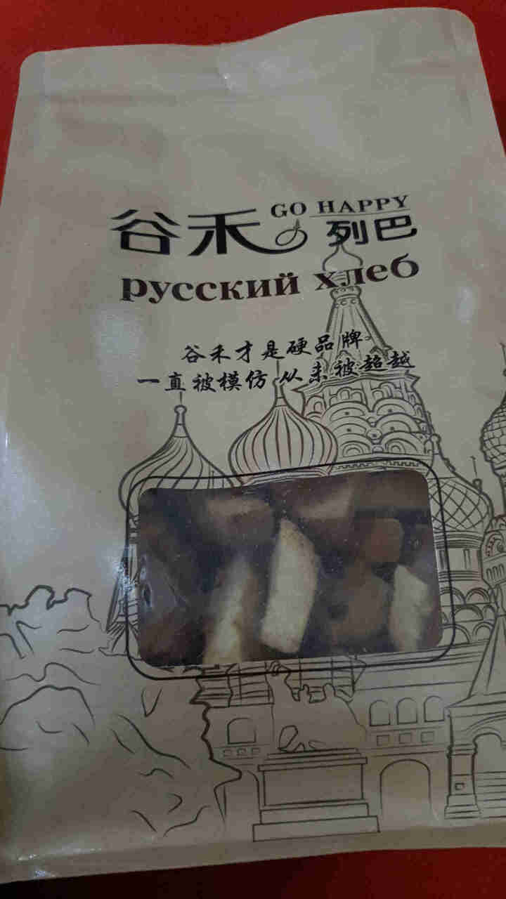 谷禾列巴面包片核桃仁葡萄干果仁休闲零食 袋装列巴干300g怎么样，好用吗，口碑，心得，评价，试用报告,第3张