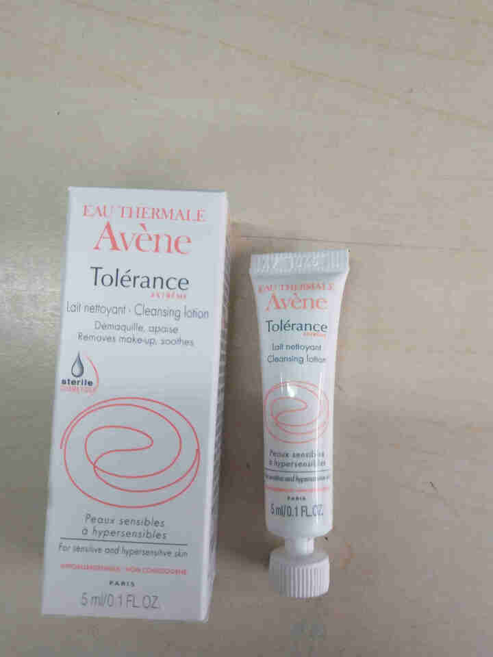 雅漾 （Avene） 舒缓特护免洗洁面乳 5ml怎么样，好用吗，口碑，心得，评价，试用报告,第2张