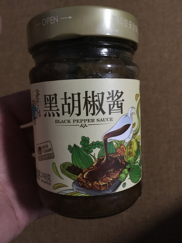 正宗豪客来豪爷工坊正宗黑胡椒酱汁辛爽意大利面酱牛排酱牛肉酱拌面炒饭面条中西餐调料烹饪佐料 豪爷工坊牛排酱怎么样，好用吗，口碑，心得，评价，试用报告,第2张