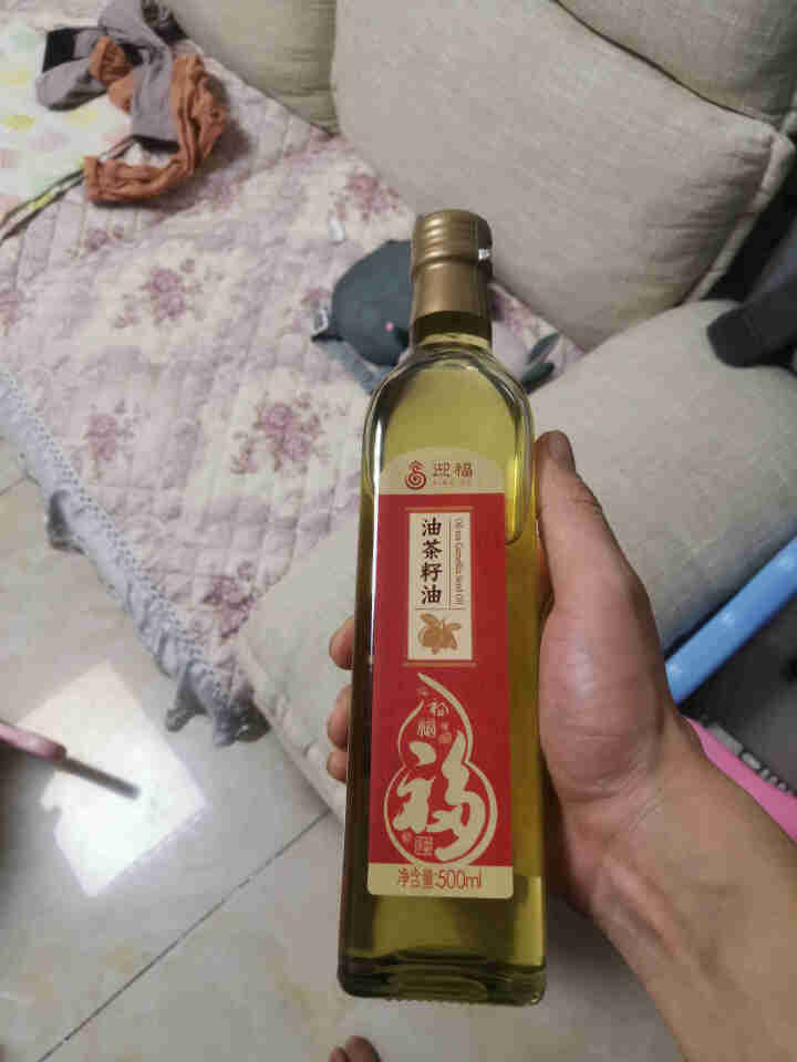 迎福山茶油 食用油 压榨油茶籽油500ml怎么样，好用吗，口碑，心得，评价，试用报告,第4张