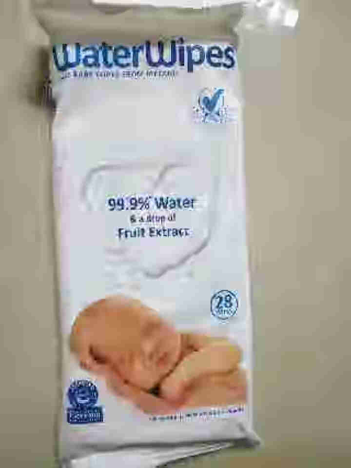 WaterWipes 爱尔兰进口 婴幼儿专用水湿巾 28抽 试用怎么样，好用吗，口碑，心得，评价，试用报告,第2张