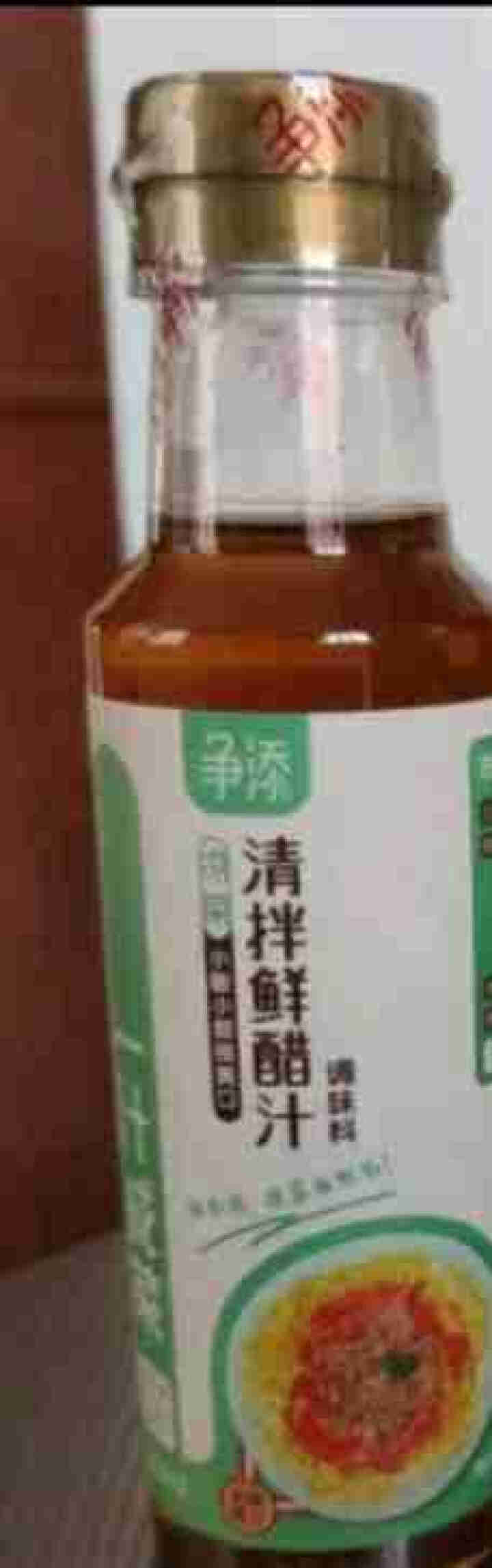 争添清拌鲜醋汁 230ml瓶装 凉拌菜汁 拌蜇皮 家常快手菜 一汁成菜复合调味品 清拌鲜醋汁 230ml瓶装怎么样，好用吗，口碑，心得，评价，试用报告,第4张