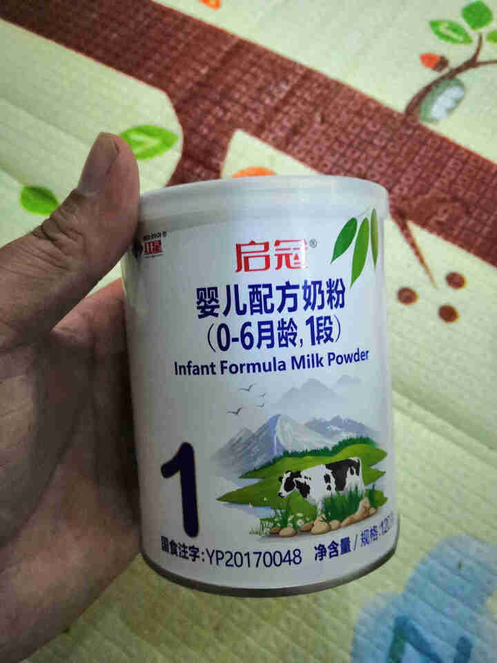 红星奶粉启冠婴儿奶粉体验装全产业链追溯防伪120g 1段怎么样，好用吗，口碑，心得，评价，试用报告,第5张