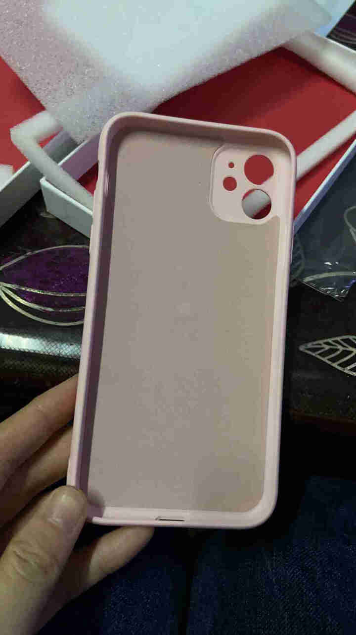 翼盾苹果11液态硅胶手机壳iPhone11Pro全包摄像头镜头防摔超薄软壳Max男女暗夜绿保护套 【暗夜绿】~~赠送9D全屏膜 iPhone 11（6.1寸）怎,第3张