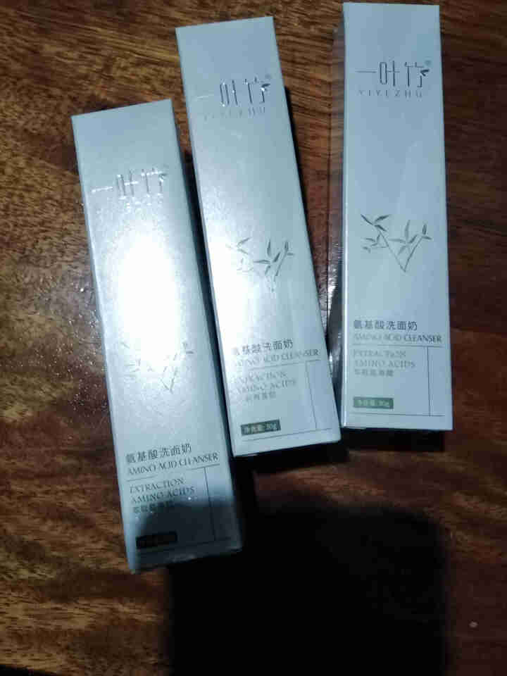 一叶竹 氨基酸洗面奶 男女适用 30g*3 氨基酸洗面奶30g*3怎么样，好用吗，口碑，心得，评价，试用报告,第2张