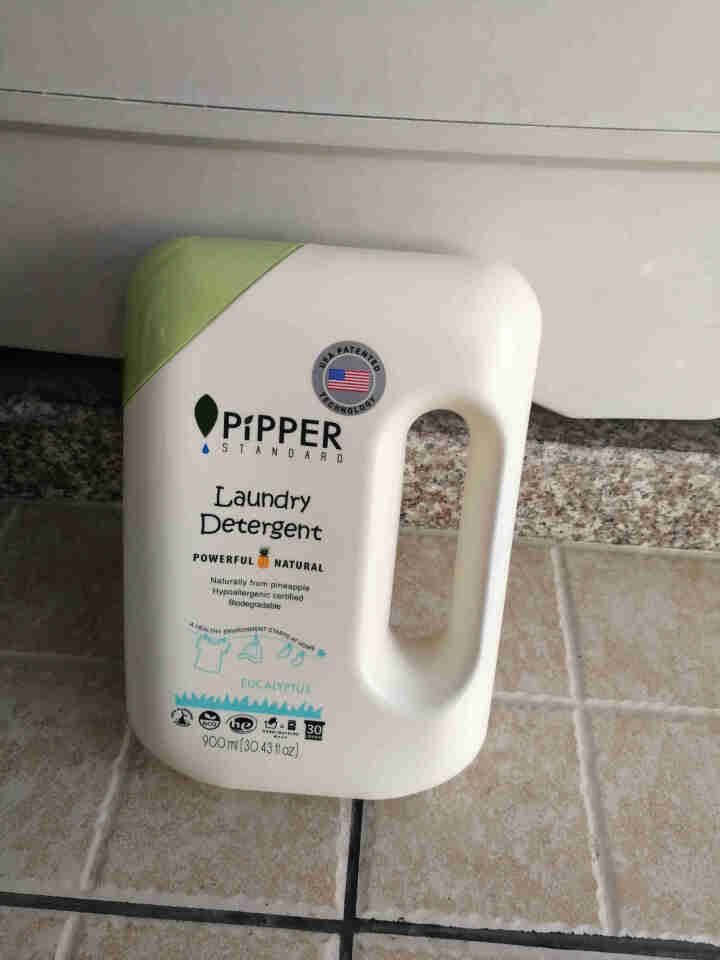 PIPPER 洗衣液尤加利香 900ml 婴儿洗衣液 植物酵素 尤加利香型怎么样，好用吗，口碑，心得，评价，试用报告,第2张