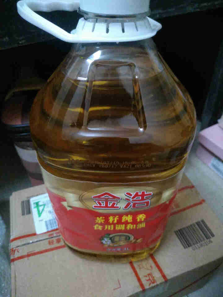 金浩 茶籽纯香食用调和油 非转基因食用油 家庭装 4L怎么样，好用吗，口碑，心得，评价，试用报告,第3张