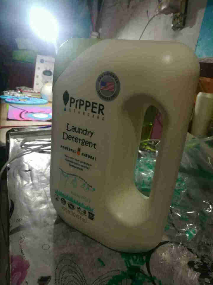 PIPPER 洗衣液尤加利香 900ml 婴儿洗衣液 植物酵素 尤加利香型怎么样，好用吗，口碑，心得，评价，试用报告,第2张