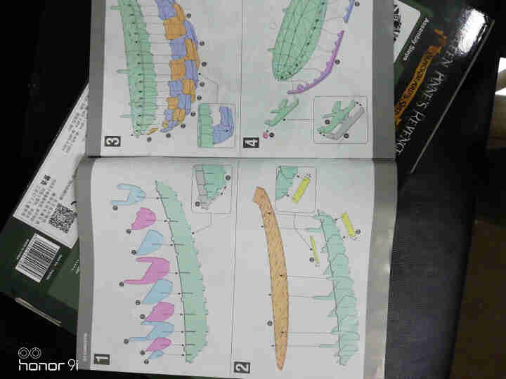 乐立方 3D立体拼图海盗船拼装模型儿童益智玩具仿真拼装纸模型 女王复仇号【307片】怎么样，好用吗，口碑，心得，评价，试用报告,第3张