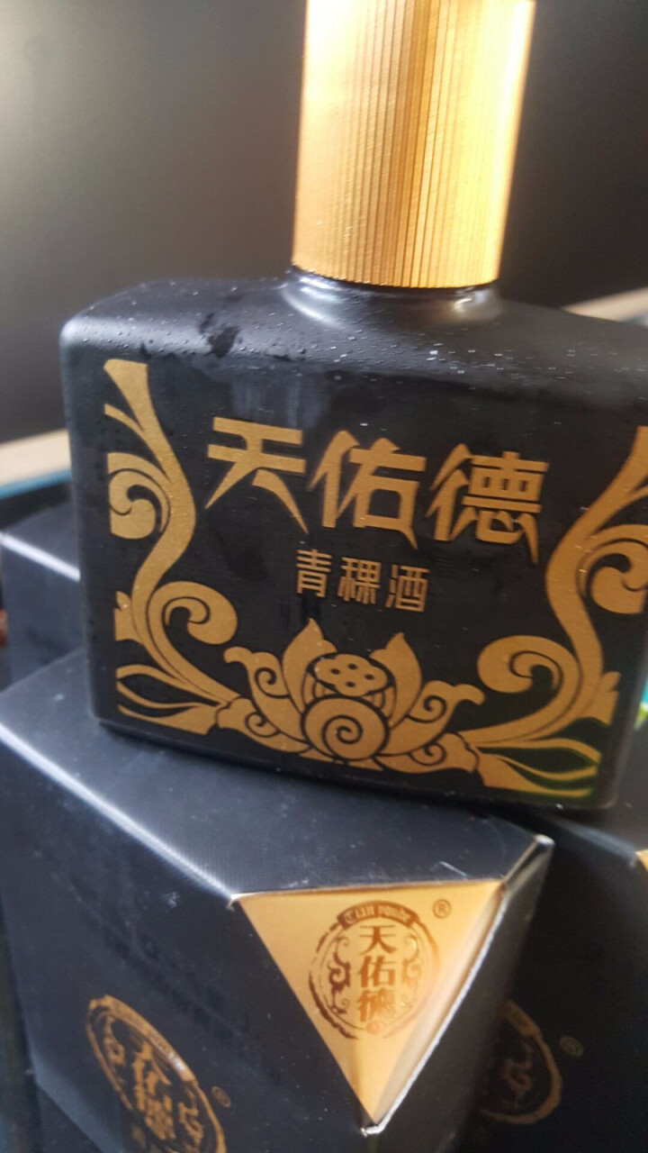 首次感谢京东给了这次试品【酒厂直供】天佑德 青稞酒(小黑)42度 125