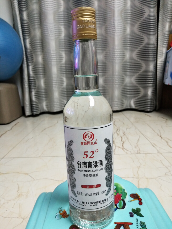 台湾高粱酒52度450ml清香风味