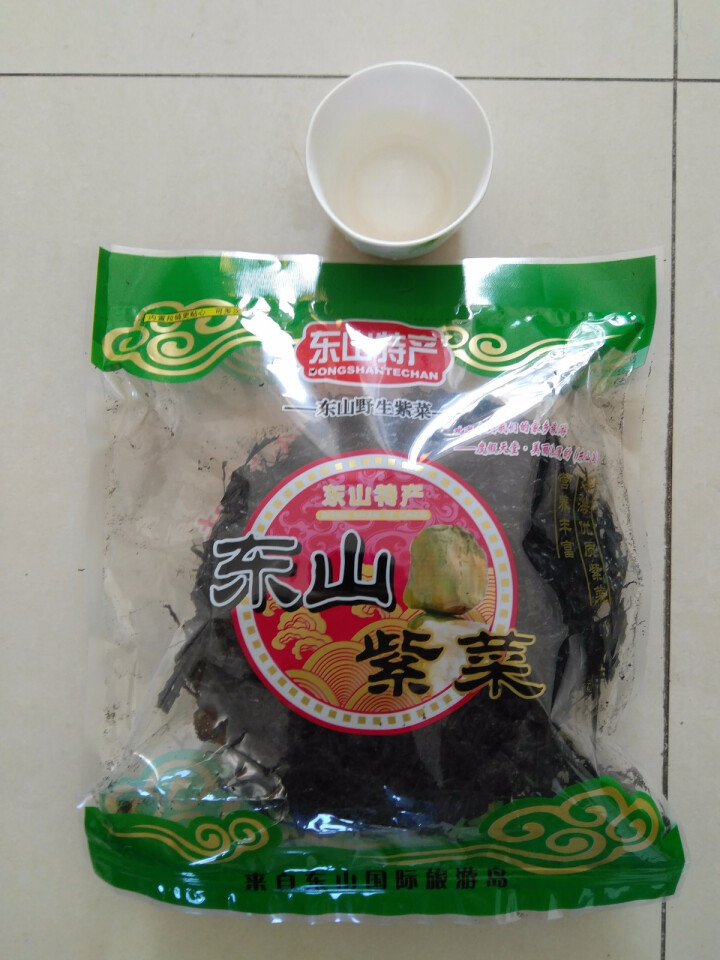 沈船长 深海野生水产干货火锅头水紫菜 1kg 白色 100克怎么样，好用吗，口碑，心得，评价，试用报告,第2张