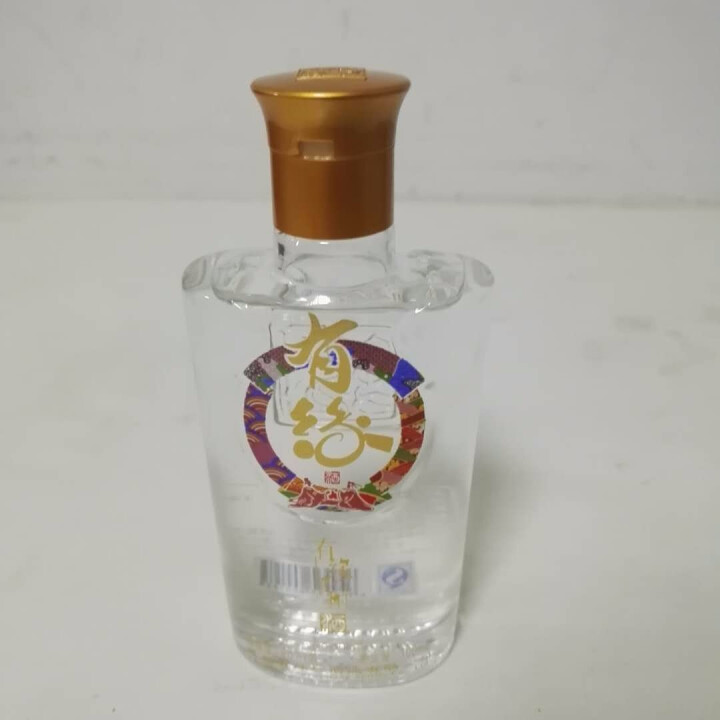 有缘酒官方直营100ml有缘小酒浓香型白酒有缘小酒46度1瓶