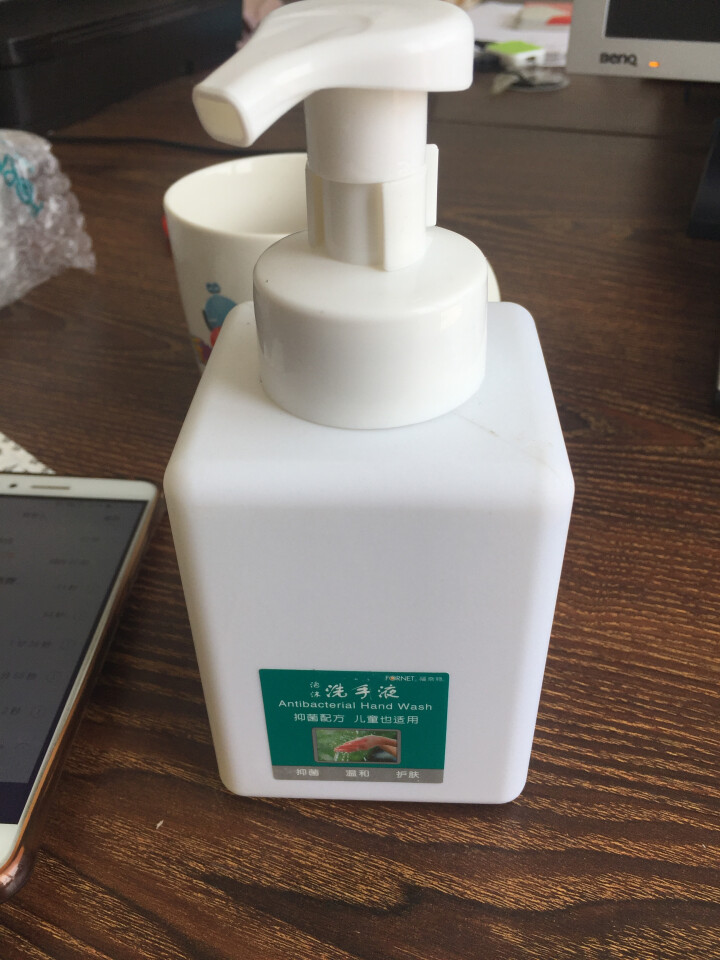 福奈特 FORNET 泡沫抑菌洗手液 白色 500ml怎么样，好用吗，口碑，心得，评价，试用报告,第2张