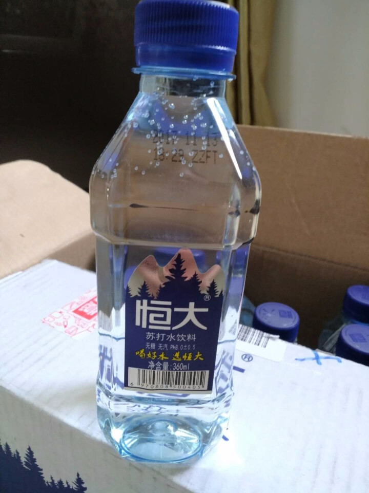 恒大 苏打水原味 无糖 无汽 360ml*24怎么样,好用吗