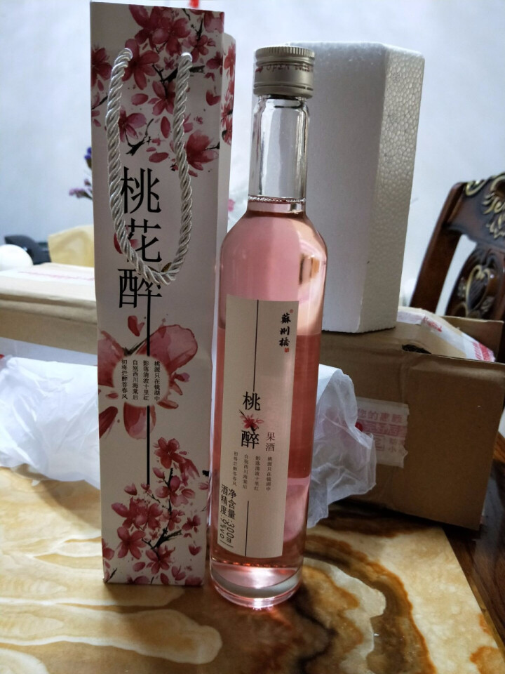 苏州桥桃花酒甜酒佳酿果酒低度男女士酒桃花醉酒桑葚酒杨梅酒青梅酒