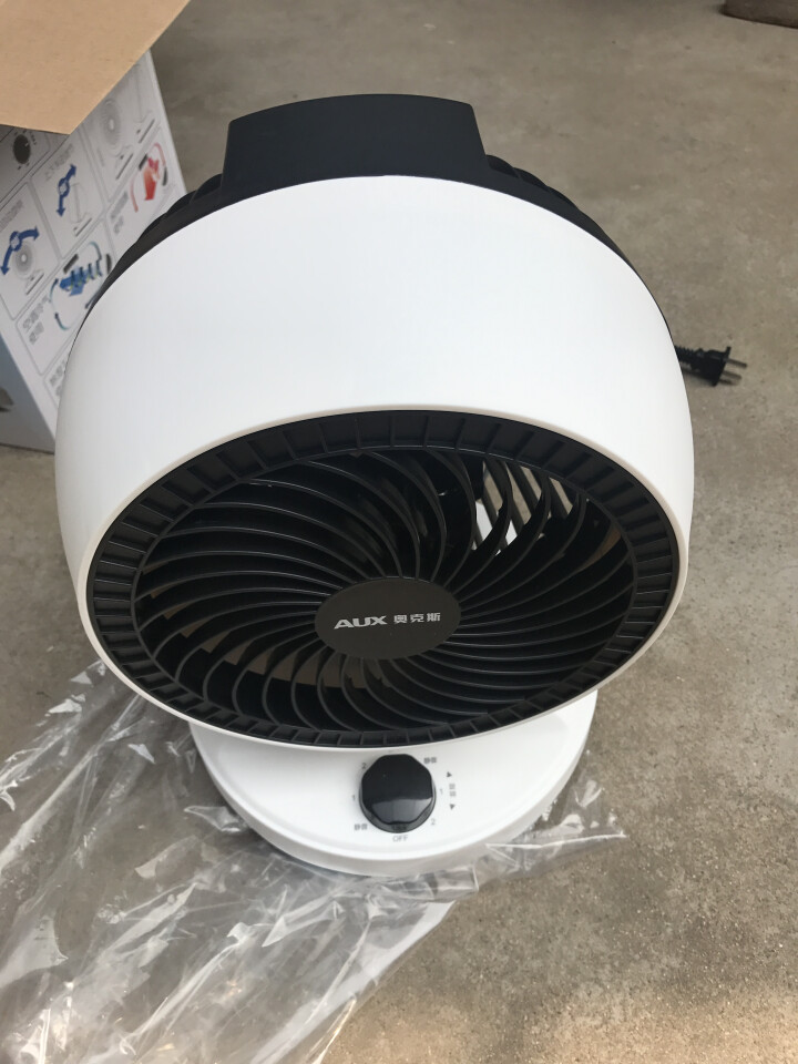 奥克斯(aux) 电风扇空气循环扇台式电风扇 涡轮家用落地扇办公台式扇