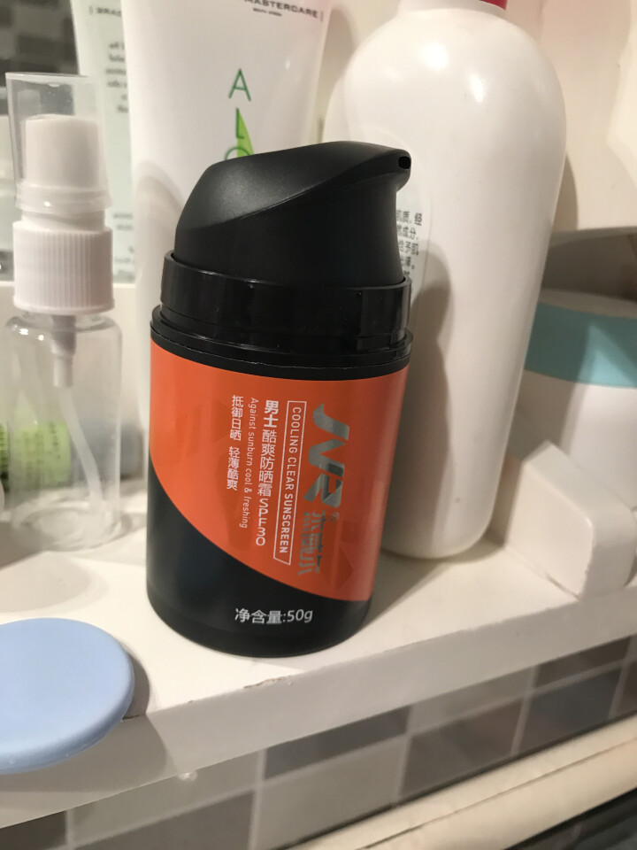 杰威尔 男士酷爽防晒霜SPF30 50g 面霜乳液 防晒隔离霜护肤品 防晒霜男 郊外出游怎么样，好用吗，口碑，心得，评价，试用报告,第4张