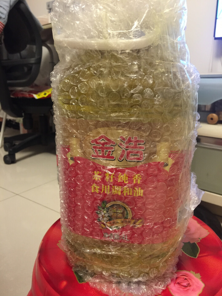 金浩 茶籽纯香食用调和油 非转基因 食用油 家庭装 4L怎么样，好用吗，口碑，心得，评价，试用报告,第5张