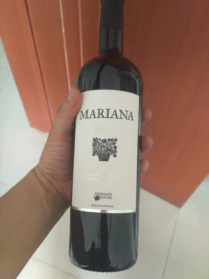 葡萄牙进口herdade do rocim tinto mariana马里亚纳干红葡萄酒 750ml