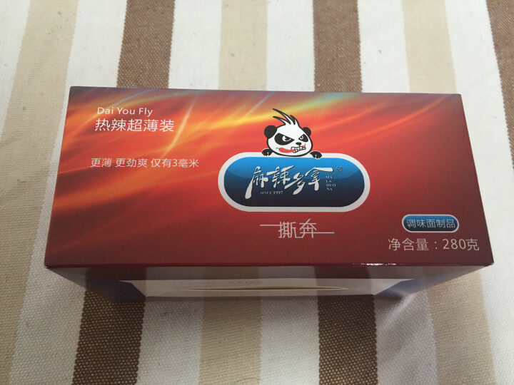 麻辣多拿 TT情趣辣条 休闲零食品辣片小吃 撕奔热辣装280g/盒 1盒*280克怎么样，好用吗，口碑，心得，评价，试用报告,第2张