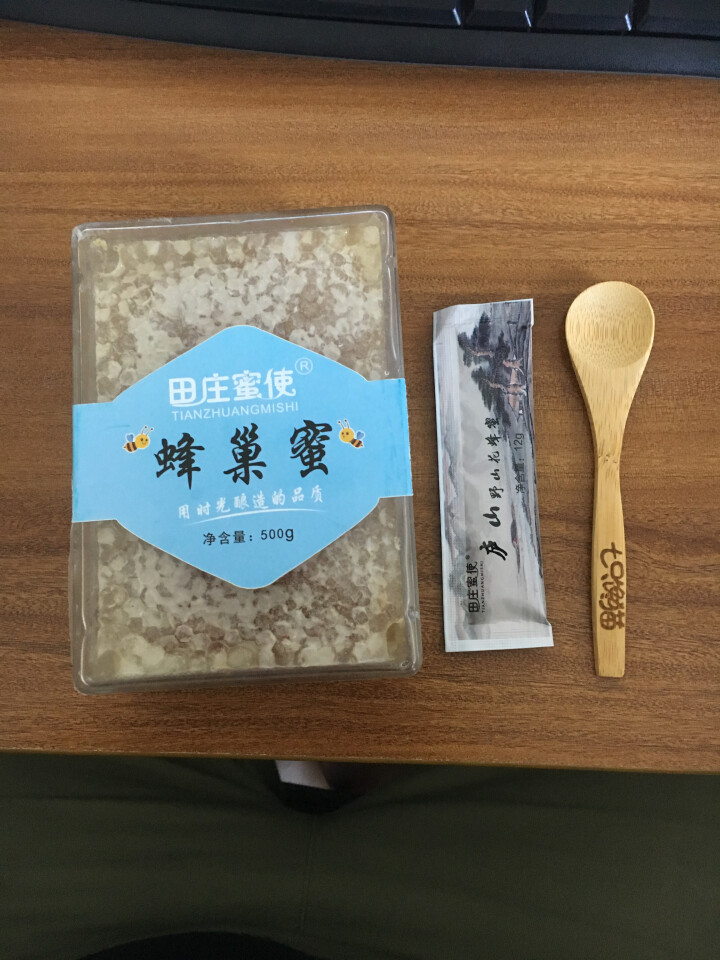 田庄蜜使 蜂巢蜜 500g庐山西海百花土蜂蜜江西特产怎么样，好用吗，口碑，心得，评价，试用报告,第2张