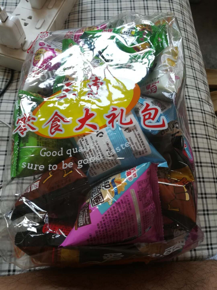 三惠（SAN HUI）零食大礼包500g 满99减50 吃货好吃的网红小吃休闲膨化食品一整箱组合装 多种口味怎么样，好用吗，口碑，心得，评价，试用报告,第4张