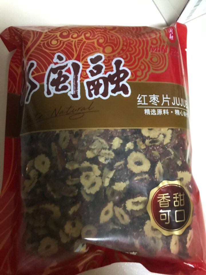 新闽融（MIN RONG） 新闽融红枣片红枣干泡茶脆枣片无核零食红枣圈免洗200g怎么样，好用吗，口碑，心得，评价，试用报告,第2张