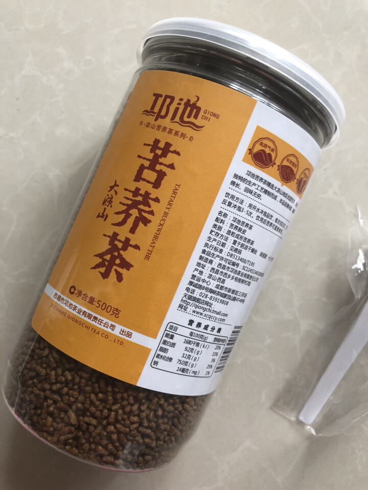 邛池 苦荞茶 荞麦茶 500g原味麦香 四川大凉山苦荞怎么样，好用吗，口碑，心得，评价，试用报告,第2张