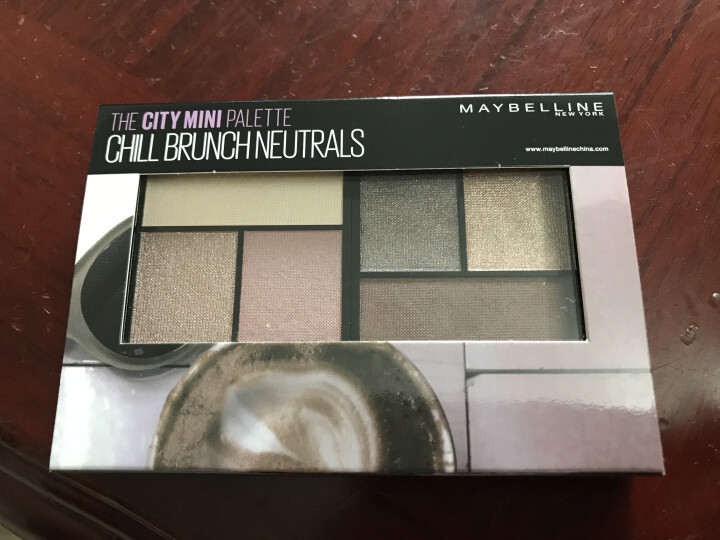 美宝莲 MAYBELLINE 纽约时刻迷你眼影盘 慵懒时刻 6.1g（彩妆 眼影 多色 眼影盘）怎么样，好用吗，口碑，心得，评价，试用报告,第2张