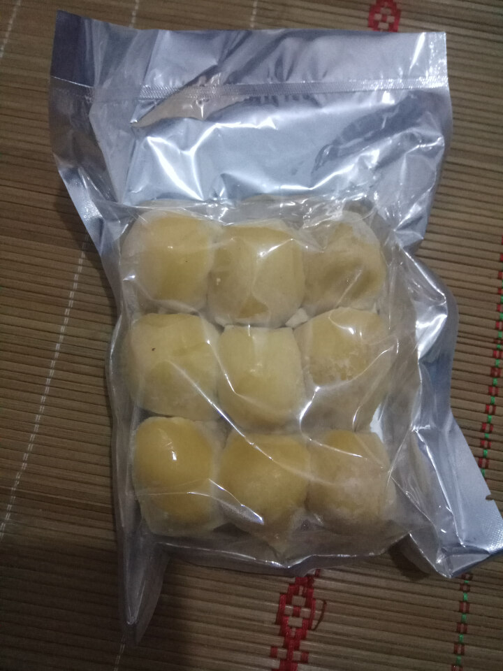 【梨树馆】东北特产粘豆包年糕黏豆包手工真空装 白豆包500g怎么样，好用吗，口碑，心得，评价，试用报告,第4张