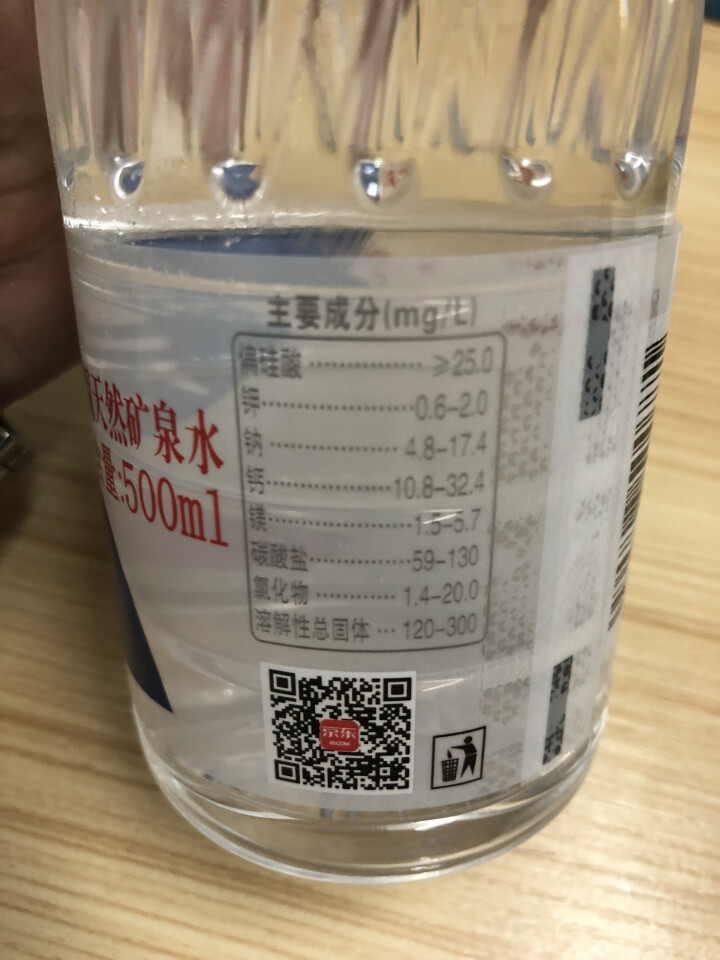 恒大 苏采天然矿泉水 饮用水 非纯净水 个性瓶身高颜值 500ml*1瓶（样品不售卖）怎么样，好用吗，口碑，心得，评价，试用报告,第4张