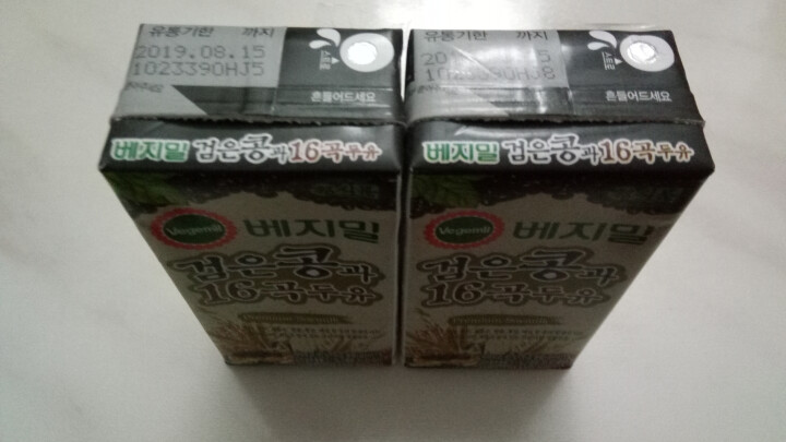 韩国进口 倍吉美尔16谷物黑豆豆奶营养豆乳 190ml*2（体验装）怎么样，好用吗，口碑，心得，评价，试用报告,第2张