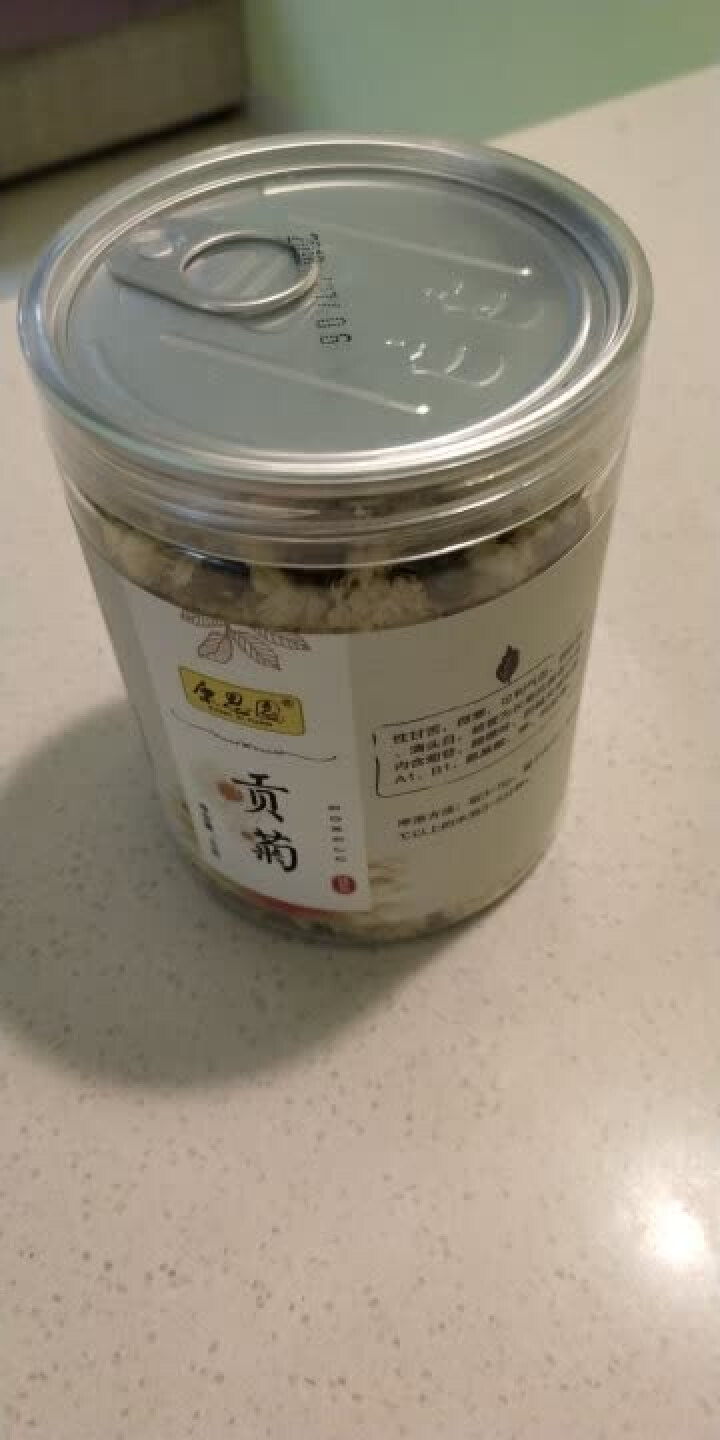 康思园 菊花茶 黄山贡菊罐装40g 菊花 花茶 花草茶可搭配枸杞金银花怎么样，好用吗，口碑，心得，评价，试用报告,第2张