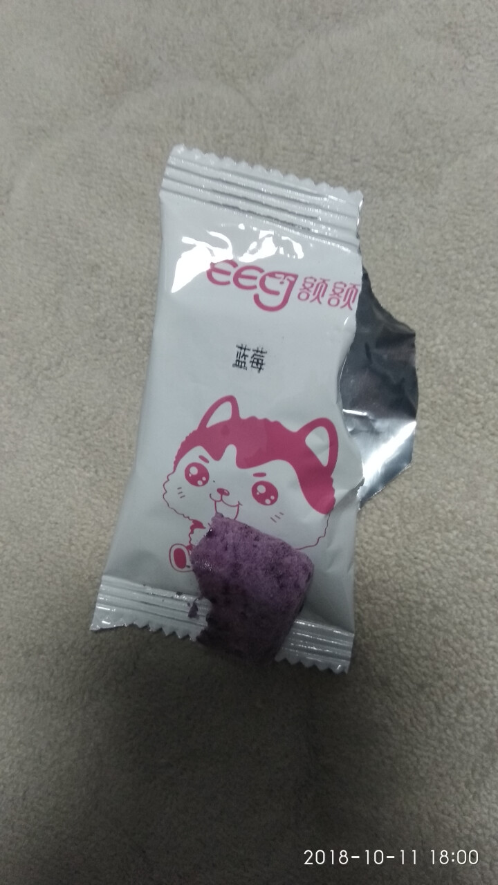 【额额狗品牌】 果粒酸奶块益生菌水果冻干休闲食品办公室小吃零食 蓝莓味怎么样，好用吗，口碑，心得，评价，试用报告,第4张