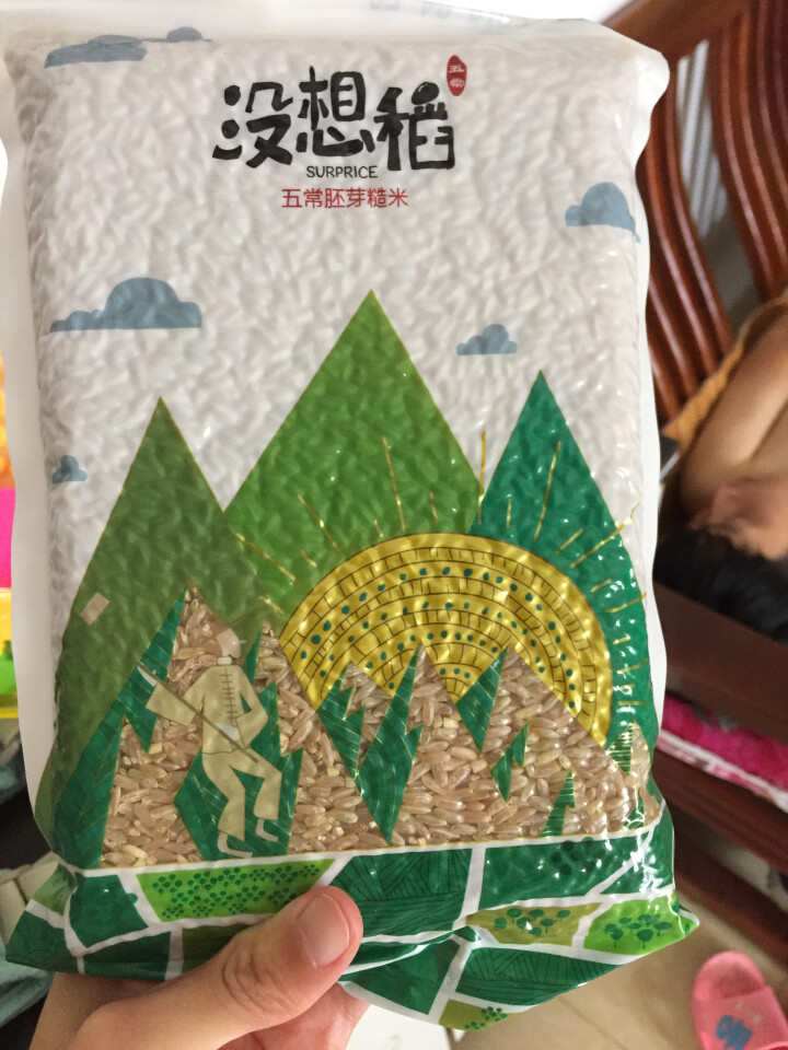 没想稻 五常稻花香 糙米 粗粮胚芽米 2kg（500g*4）真空礼盒怎么样，好用吗，口碑，心得，评价，试用报告,第3张