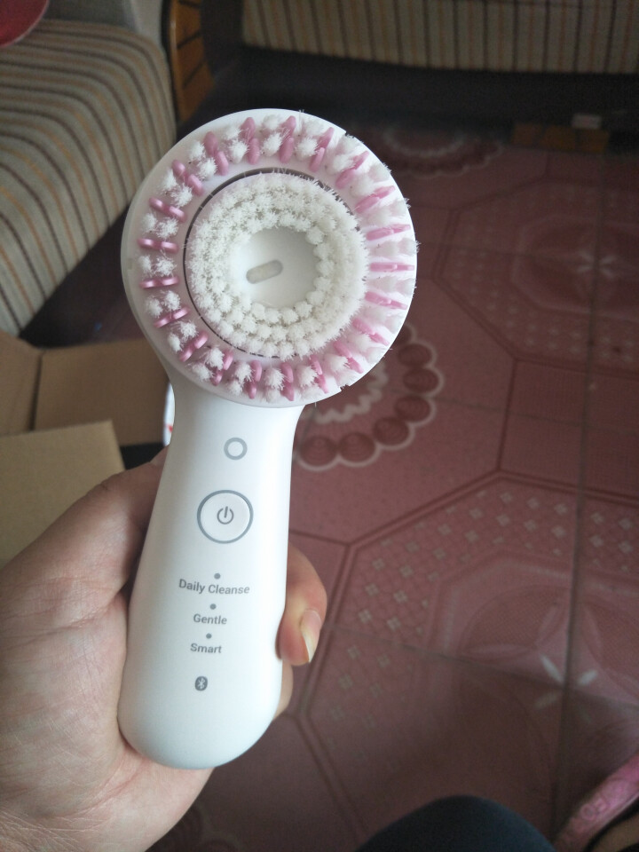 科莱丽（Clarisonic ）智能皮肤管理仪 声波电动美容仪洁面仪 深层清洁+焕亮双眸 Mia Smart珍珠白怎么样，好用吗，口碑，心得，评价，试用报告,第2张