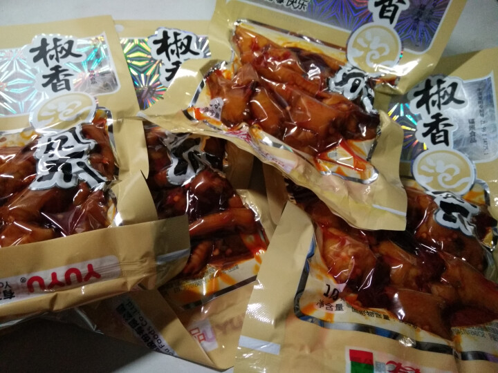 有友 泡椒凤爪 鸡脚100g 重庆特产 休闲零食 【椒香*5袋】辣度★★★怎么样，好用吗，口碑，心得，评价，试用报告,第3张