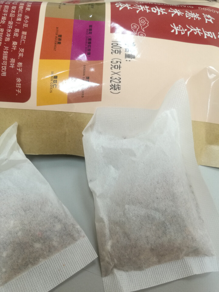 邛池 红豆薏米茶 赤小豆芡实红薏米苦荞茶 160g薏苡仁栀子余甘子重瓣红玫瑰陈皮桑叶 荷叶 祛湿茶怎么样，好用吗，口碑，心得，评价，试用报告,第4张