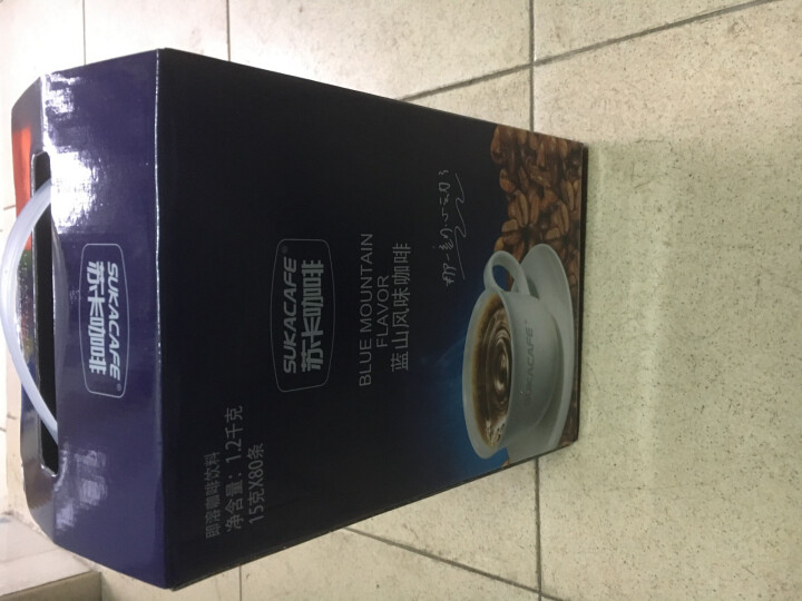 苏卡咖啡 蓝山风味咖啡1200g速溶咖啡浓郁醇香 内装80条怎么样，好用吗，口碑，心得，评价，试用报告,第3张
