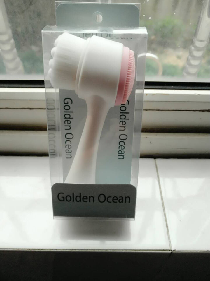 GoldenOcean金海洋洗脸刷洁面仪软毛手动深层清洁神器洁颜毛孔抖音家用网红刷脸刷子 粉色怎么样，好用吗，口碑，心得，评价，试用报告,第3张