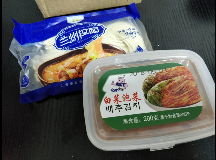 小肥食品白菜泡菜200g辣白菜韩式泡菜腌制咸菜开味下饭菜 小肥泡菜1盒怎么样，好用吗，口碑，心得，评价，试用报告,第2张