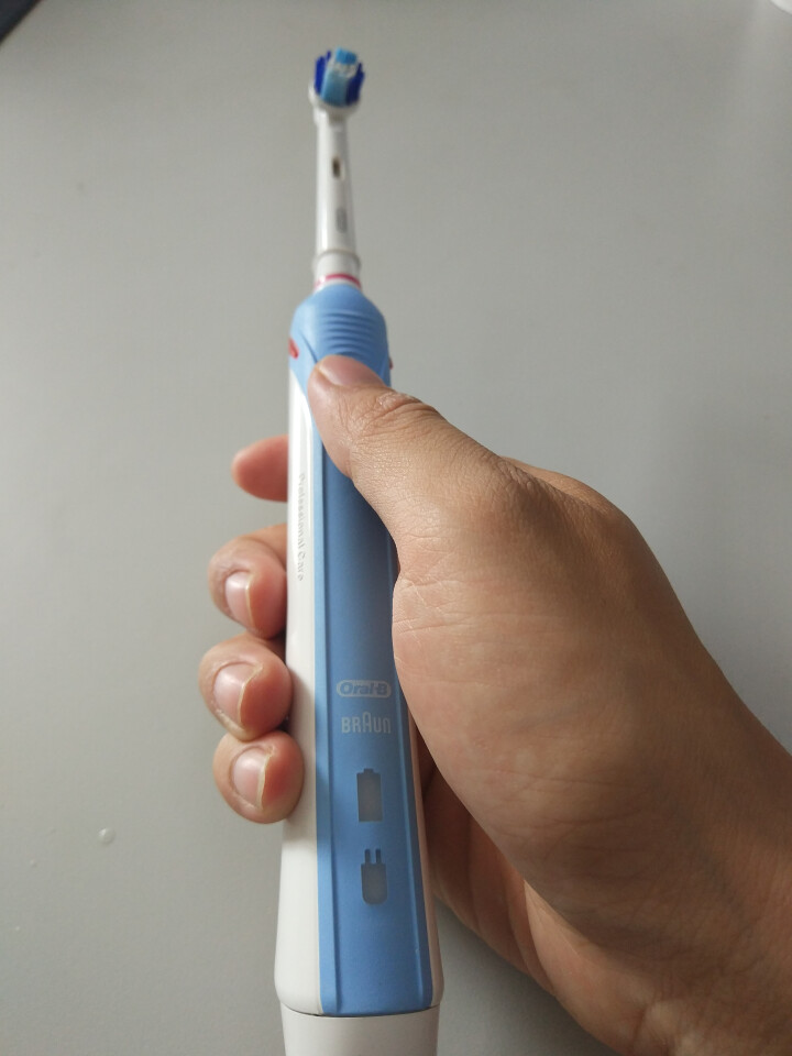 博朗 欧乐B（Oralb）P2000蓝 电动牙刷 3D声波震动成人充电式牙刷 清除牙渍 配EB17、EB50双刷头怎么样，好用吗，口碑，心得，评价，试用报告,第4张