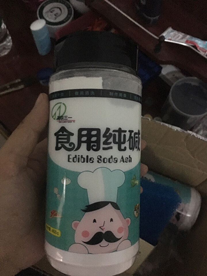 海联三一 食用碱面碱粉碳酸钠蒸包子馒头碱水面包粽子泡发干货去油污清400g瓶装 *1怎么样，好用吗，口碑，心得，评价，试用报告,第2张