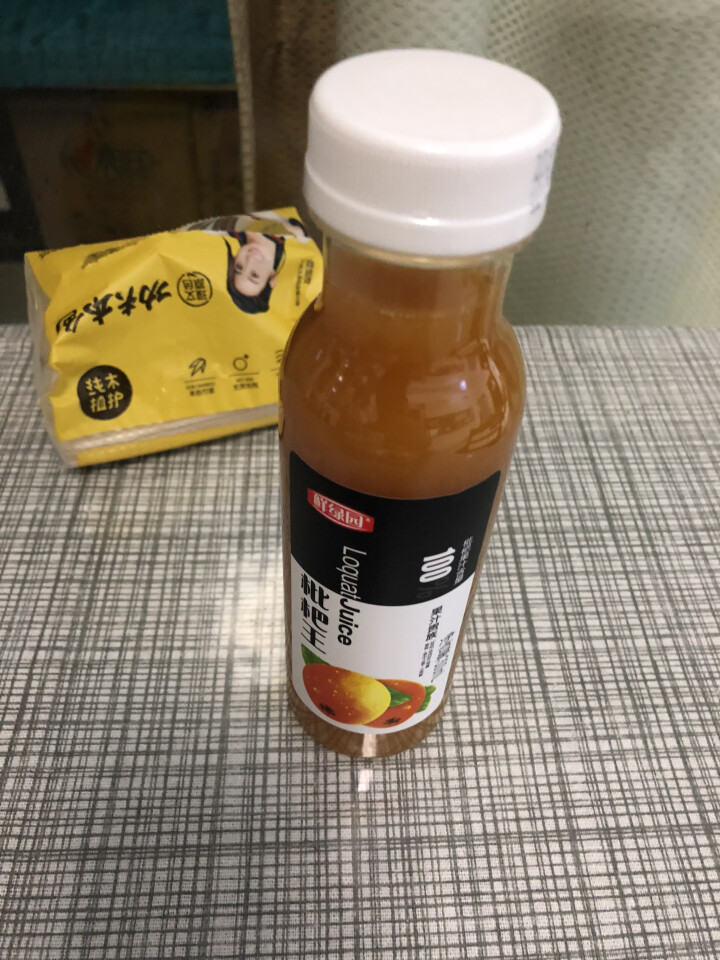 鲜绿园 枇杷汁100%枇杷王枇杷原浆果汁饮料大瓶饮料300ml 单瓶装试饮活动怎么样，好用吗，口碑，心得，评价，试用报告,第2张