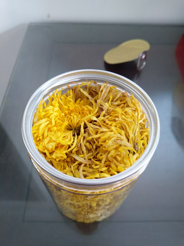 季白 花草茶 金丝皇菊 一朵一杯 胎菊 黄菊花茶 约70朵 可搭配玫瑰花茶枸杞组合朵怎么样，好用吗，口碑，心得，评价，试用报告,第3张