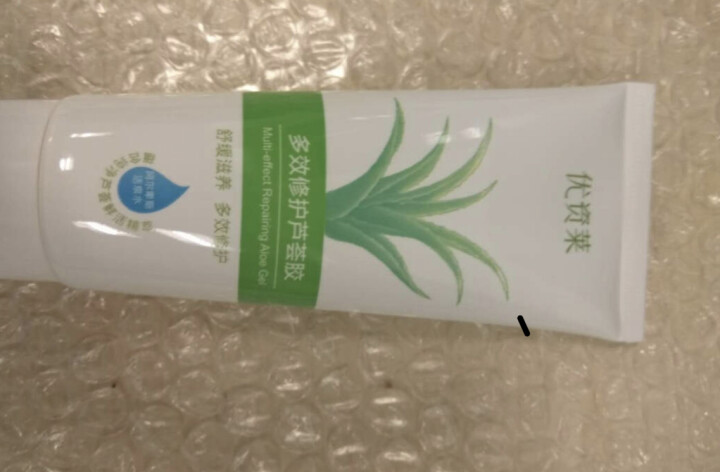 优资莱（UZERO） 多效修护芦荟胶 保湿补水晒后修护护肤品 防晒好搭挡清凉降温滋润男女 多效修护芦荟胶50g*1怎么样，好用吗，口碑，心得，评价，试用报告,第4张